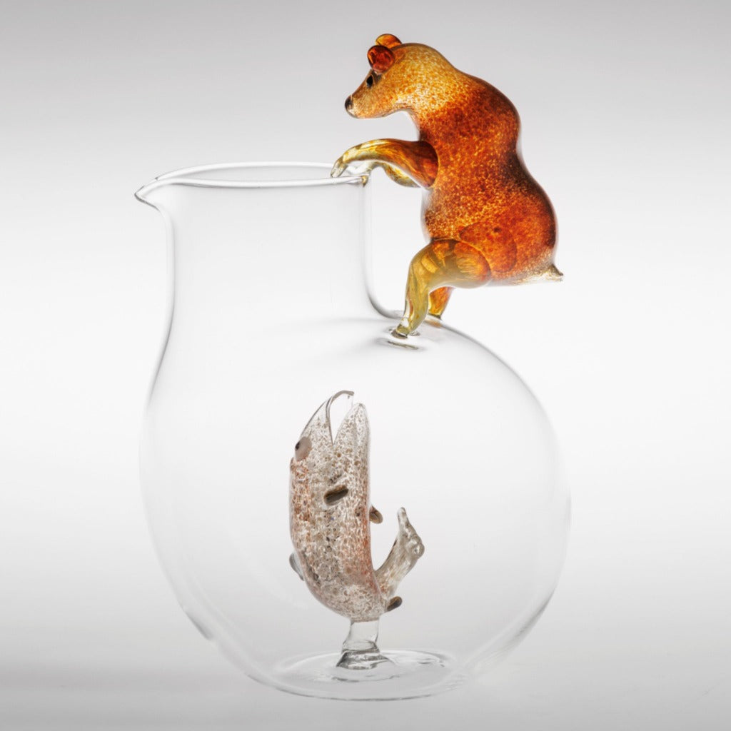 MASSIMO LUNARDON Caraffa Carpa ガラスオブジェ Caraffe MASSIMO
