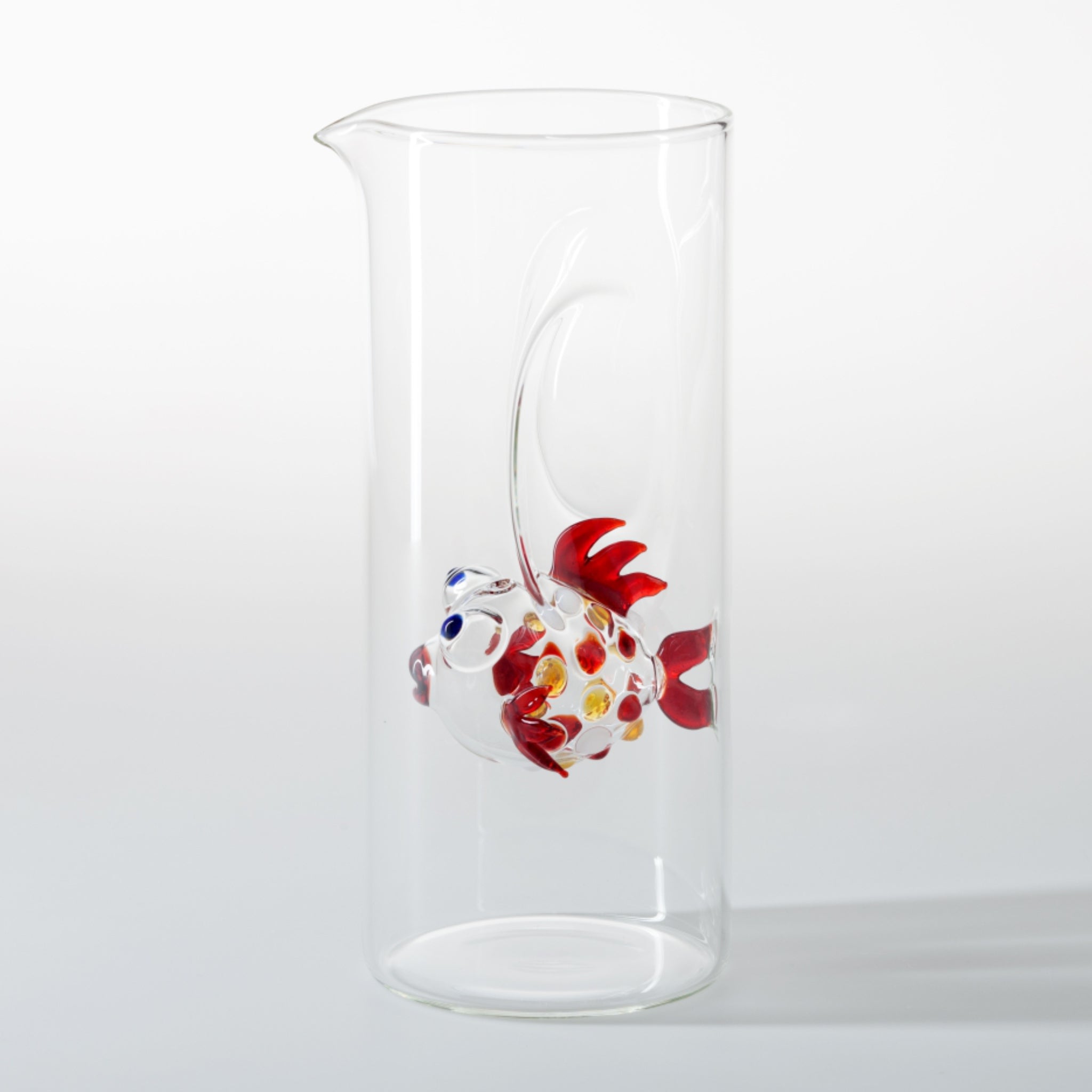 MASSIMO LUNARDON Caraffa Pesce tropical in vetro borosilicato