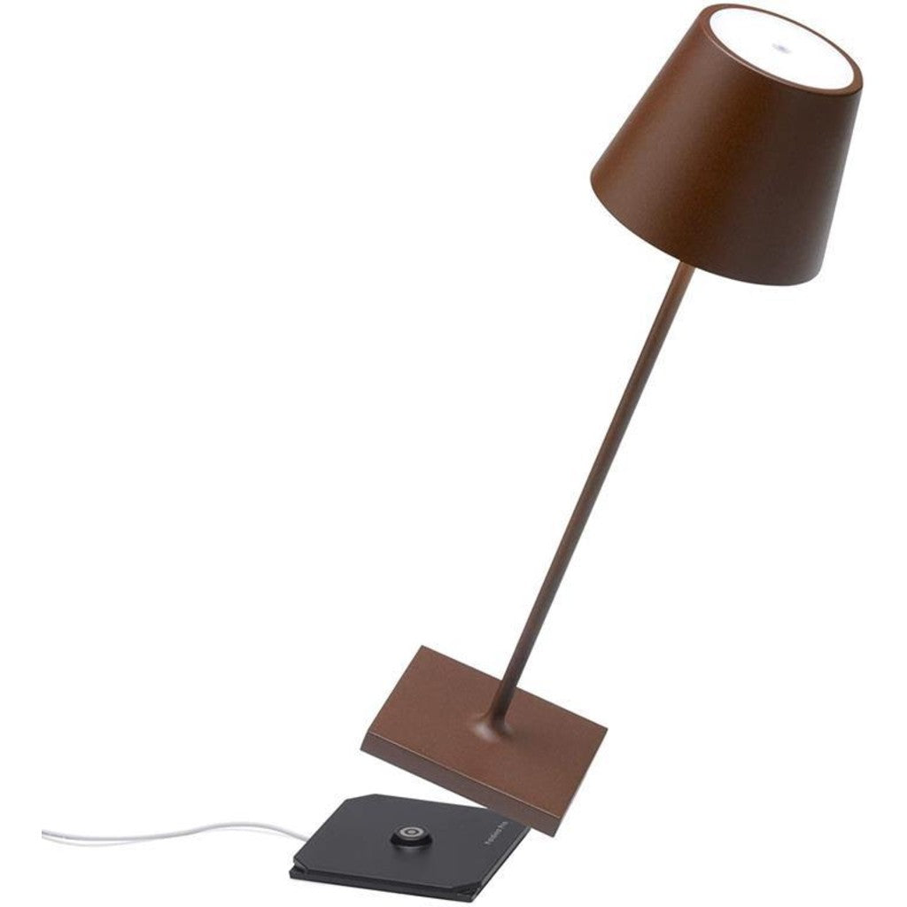 Lampada Poldina PRO corten h 38 cm – morandinregali